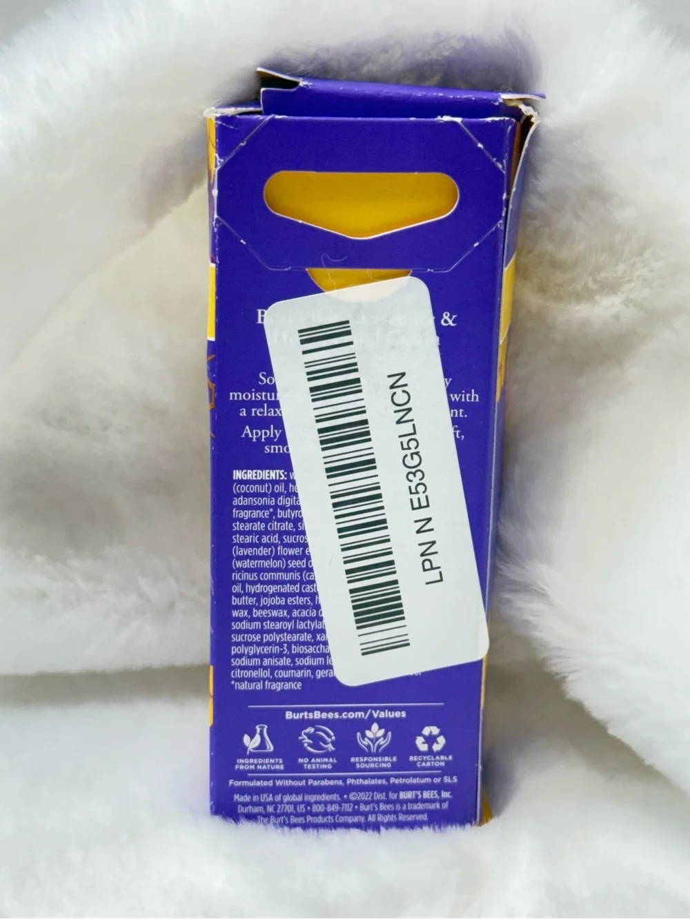 Burt's Bees Lavender & Honey Hand Cream